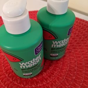 Clean & Clear watermelon gel facial cleanser all free size 7.5 fl oz 2 pack